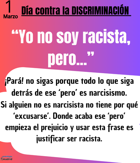 Día de la Discriminación: Un Llamado a la Igualdad y la Salud Mental