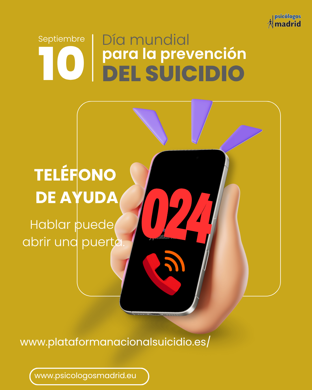Prevención del suicidio: por qué hablar de lo que duele salva vidas